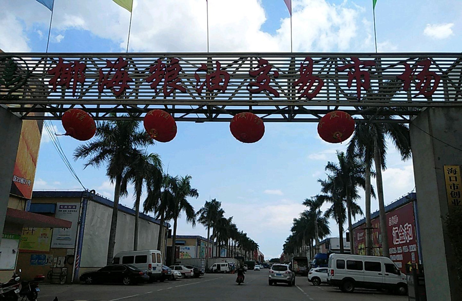 海口椰海粮油批发市场